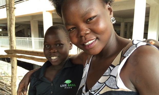 old Betty Asha left her home and studies behind in South Sudan to help nearly 2,300 people escape violence and cross the border into Uganda.