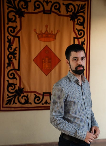 Nil Papiol, the mayor of Spanish town Hostalric
