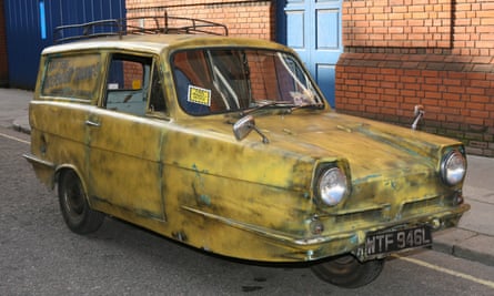 La camionnette Reliant Regal de Del Boy et Rodney.