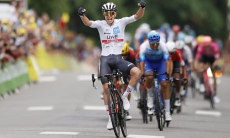 Tadej Pogacar storms into yellow jersey with Tour de France stage six ...