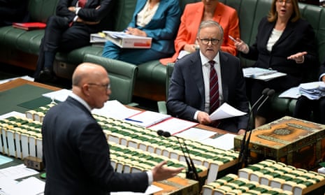 Peter Dutton and Anthony Albanese.