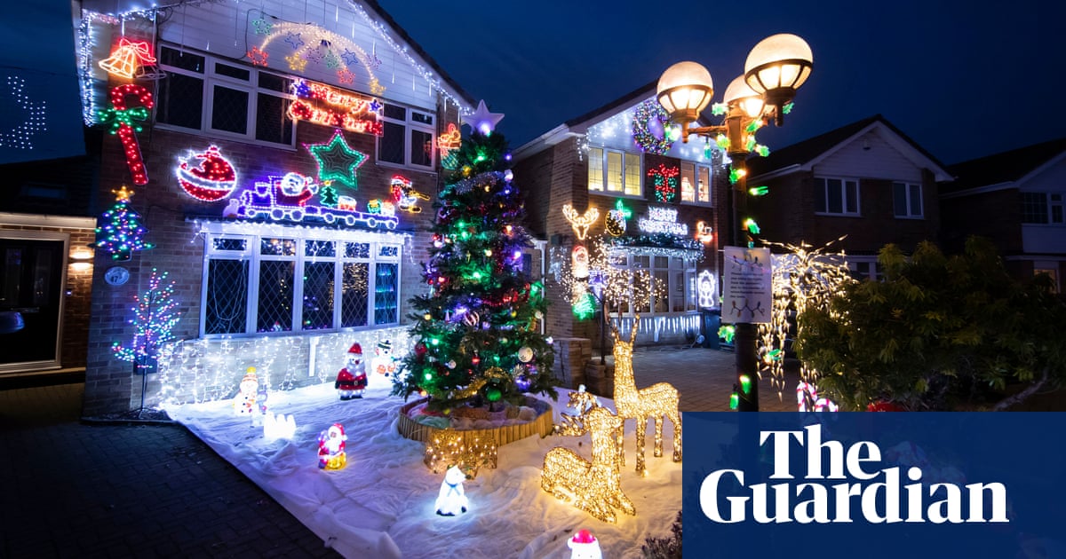 Lights fantastic British Christmas decorations – in pictures  Life