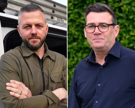 composite of Robert Kenyon and Andy Burnham