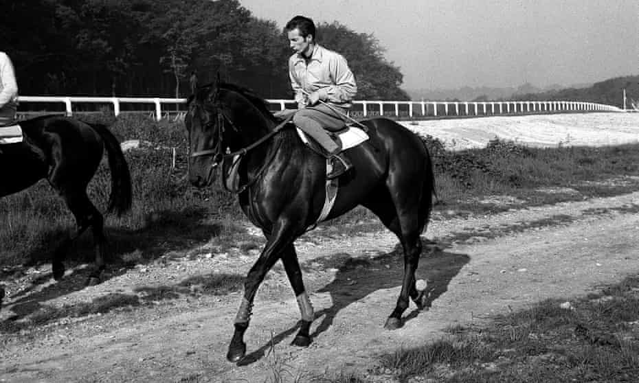 Lester Piggott, in Epsom, 1964. His great uncle appears as a character in Joyce’s famous novel.
