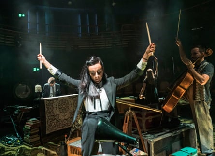 Memon in Ghost Quartet at the Boulevard theatre, London, in 2019.