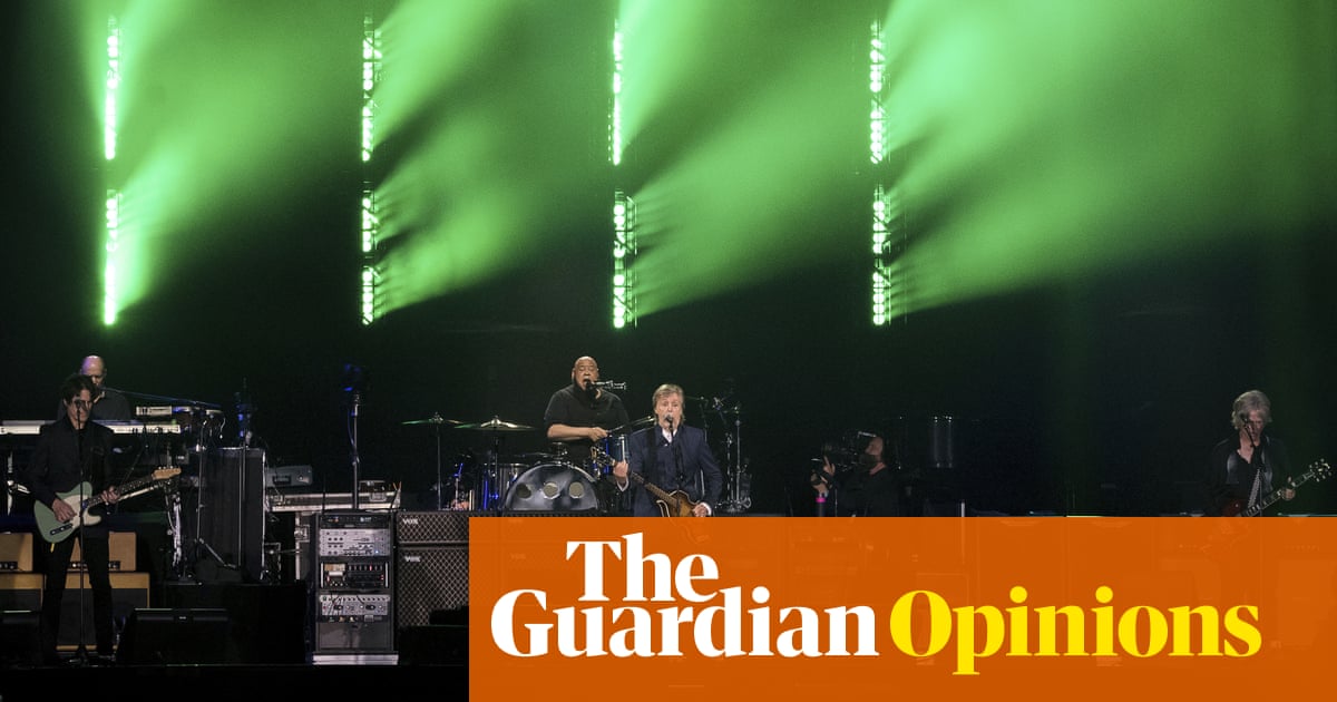 The Guardian view on Paul McCartney at Glastonbury: a state occasion