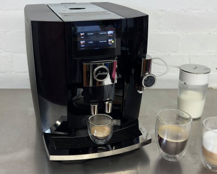 Jura J10 coffee machine.