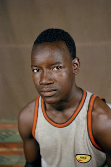 ‘The shift from black-and-white to colour is about far more than technology; it mirrors a changing Burkina Faso. Sanlé Sory embraced colour in the mid-1980s, as the country moved through the revolutionary years of Thomas Sankara and into an increasingly globalised era. His photographs don’t just record changing fashions; they capture a society reimagining itself and expressing new ideas of identity, aspiration and modernity’