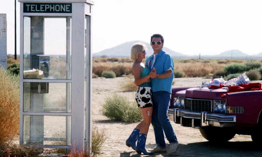 Patricia Arquette and Christian Slater in True Romance.