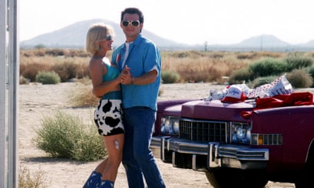 Queen of cool … with Christian Slater in True Romance.