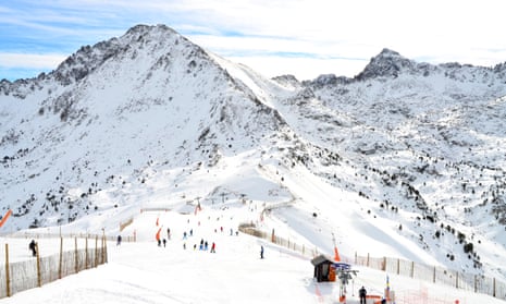 The Grandvalira ski resort in Andorra