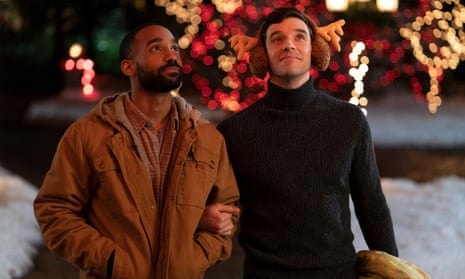 Philemon Chambers and Michael Urie in Single All The Way