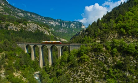 Train des Pignes, France.