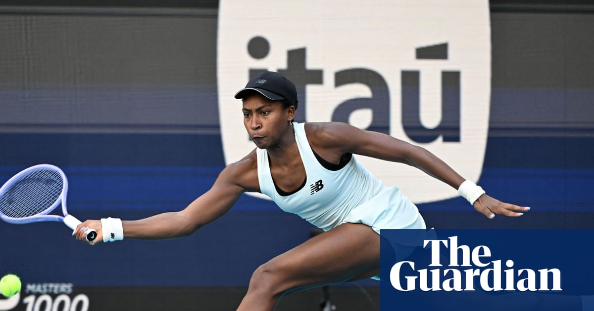Coco Gauff marches into Miami Open final with easy win over Karolina Muchova