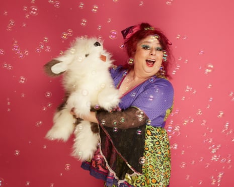 Party Entertainers - Mandy Holliday Mrs Bubbles and puppet dog called Dusty