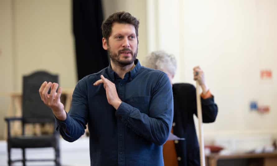‘In this industry, comparison is such a waste of time’ … Owen Horsley in rehearsals