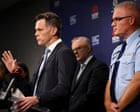 ‘They were shot in the front’: premier and top cop defend police response to Bondi terror attack
