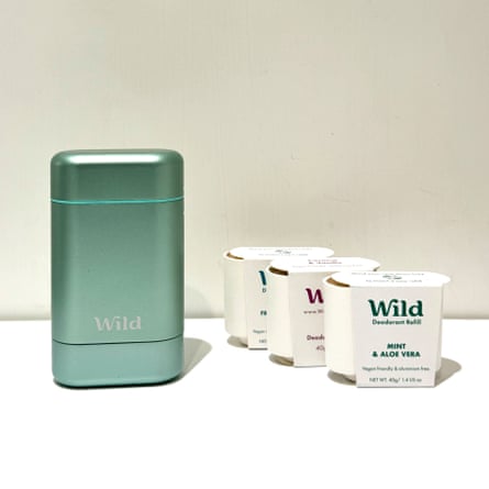 Wild refillable natural deodorant.