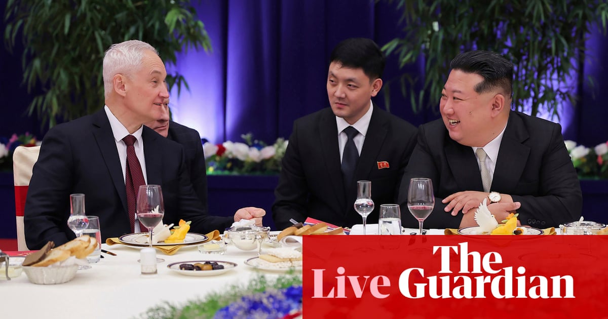 Russia-Ukraine war live: North Korea vows to 'invariably support' Moscow in war