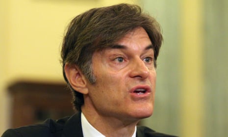 Dr Oz was criticised at a Senate subcommitte hearing last summer for advertising so-called ‘miracle’ cures.