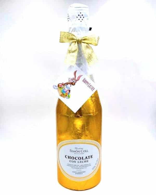 From gin to an aubergine emoji: how Easter eggs grew up | Consumer affairs 2 A ‘champagne’ bottle by Personalised Chocolates 4U