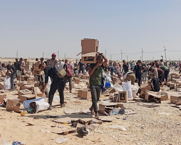 Gaza aid workers overwhelmed by ‘mass casualty incidents’ at food distribution sites