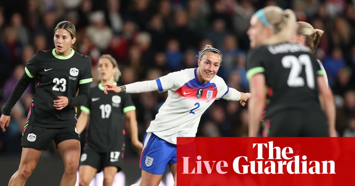 England 3-0 Australia: women's international football friendly as it happened