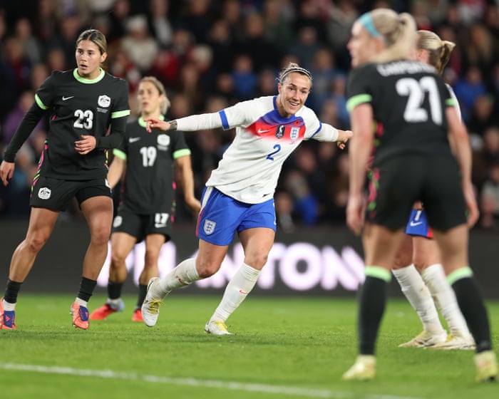 England v Australia: women’s international football friendly – live