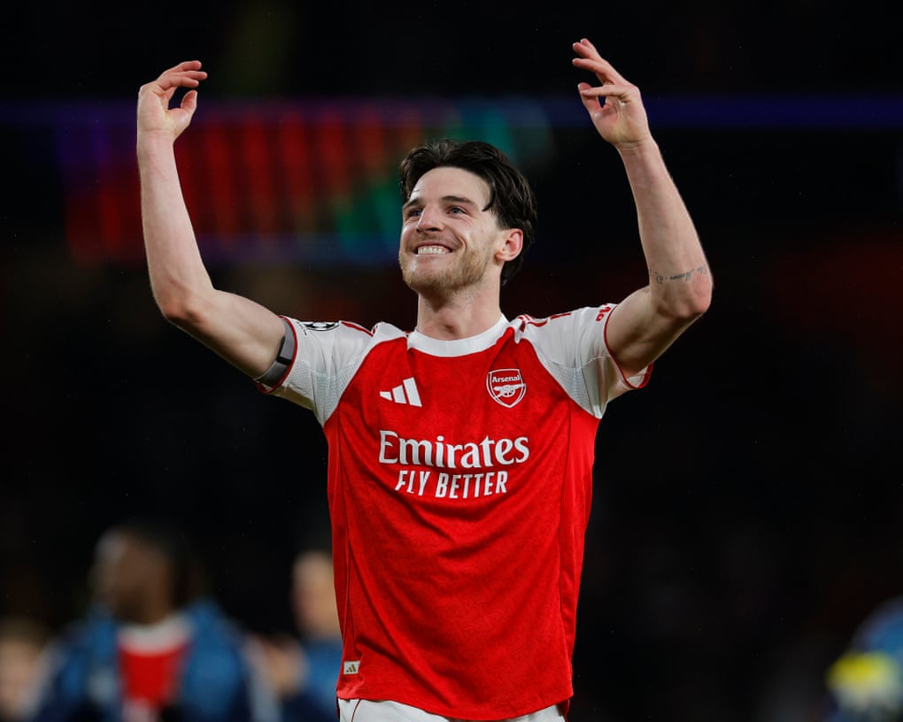 Declan Rice sube el volumen para demostrar que es el mejor jugador de Europa en este momento Declan Rice sube el volumen para demostrar que es el mejor jugador de Europa en este momento