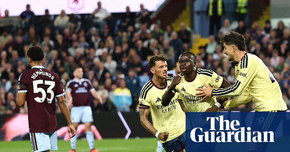 Saka settles gruelling battle with Aston Villa to extend Arsenal’s winning start