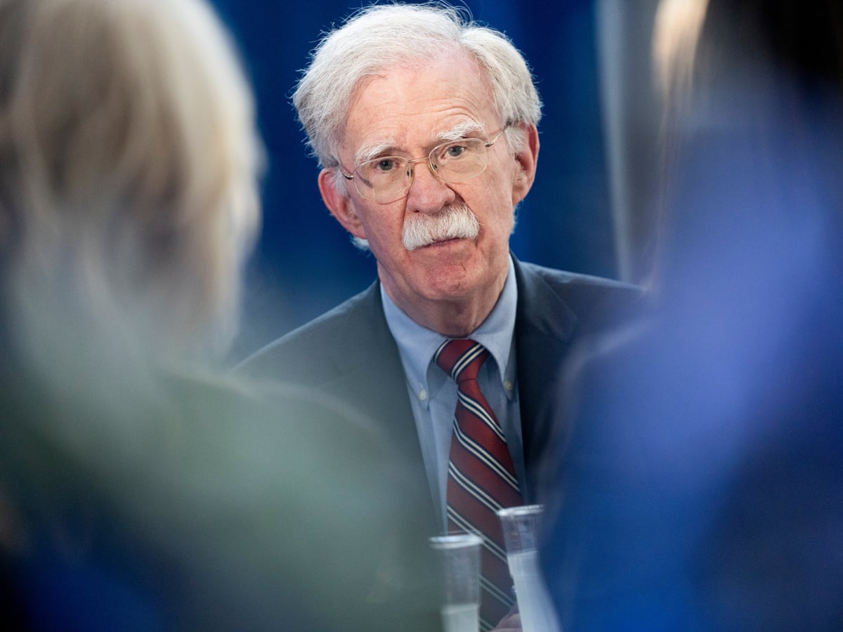 FBI took iPhones, folders and USB drives in raid on John Bolton's home | John Bolton | The Guardian