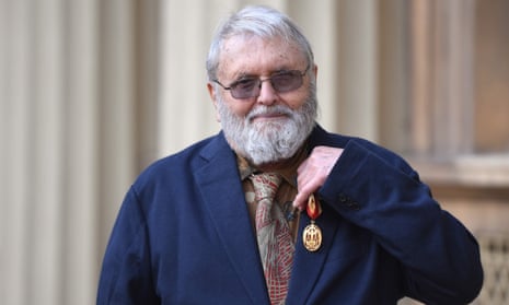Robert Cohan after receiving his knighthood in 2019.