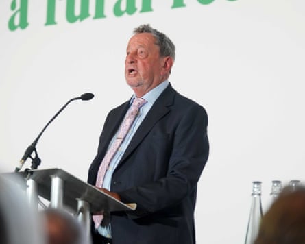 Former home secretary David Blunkett speaking in Westminster, London