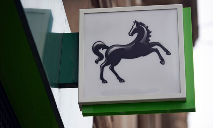 Lloyds bank branch sign