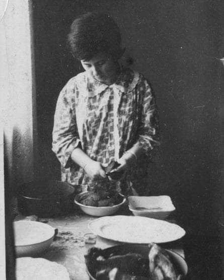 Aleksandar Hemon’s mother peeling potatoes.