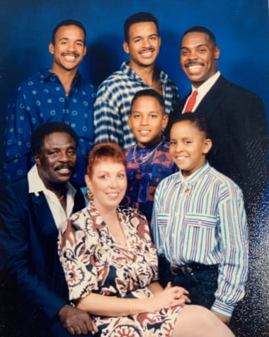 Lance Wilson (far right) and his family.