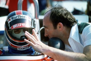 At the Italian Grand Prix in 1977.