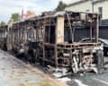 Damage to homes, cars and public transport after Belfast riots
