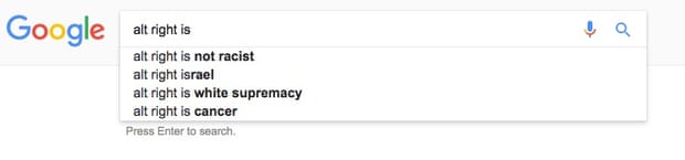google alt-right