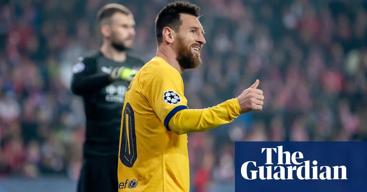 Lionel Messi makes more Champions League history, Valencia held by Lille