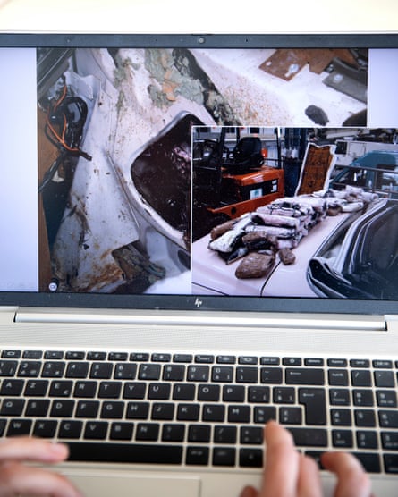 Images on a screen