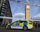 Five officers injured as police boat strikes Westminster Bridge