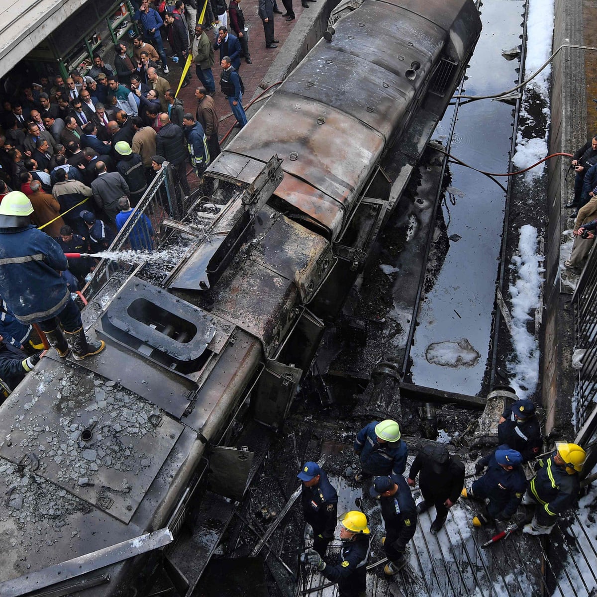 7 Train Fire Train Crash Fire