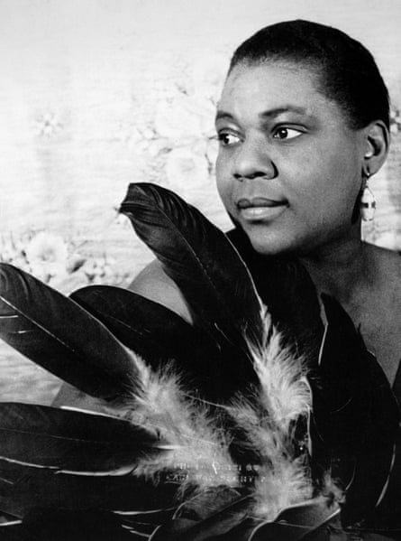 The American singer and songwriter Bessie Smith.