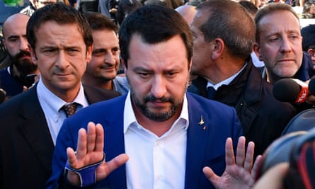 Italian deputy PM Matteo Salvini has stoked up his nation’s budgetary standoff with the EU.
