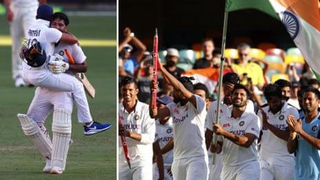 'Unreal': India's record-breaking victory over Australia seals series – video report