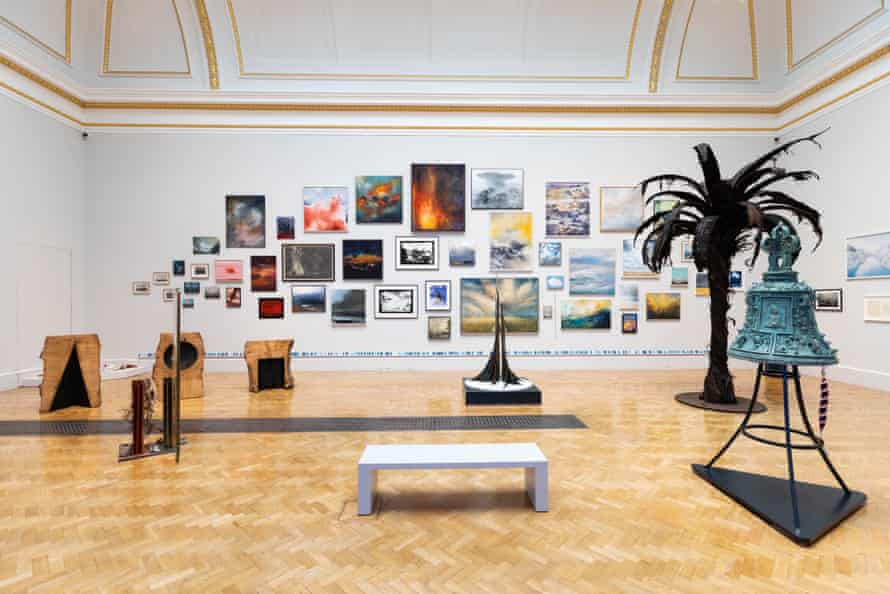 Conrad Shawcross’s gallery at the Summer Exhibition, Royal Academy of Arts, London.