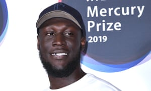 Stormzy at the Mercury prize ceremony – of which he was a judge – London, 19 September 2019.