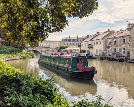 Entering Bath
