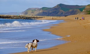 The beach at West Bay, Dorset